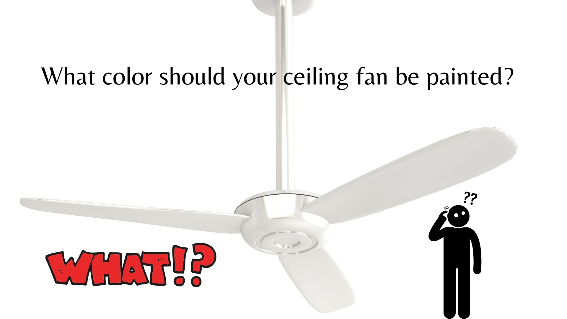 How To Paint A Ceiling Fan Without, How To Turn On Ceiling Fan Without Light